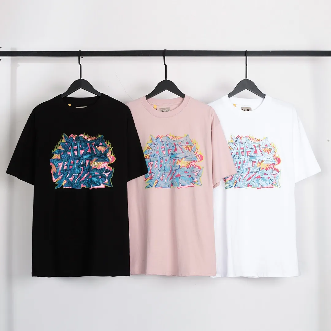 GALLERY.DEPT Summer new short-sleeved style No.: D3135#P106 Color: Black Pink White Size: S M L XL